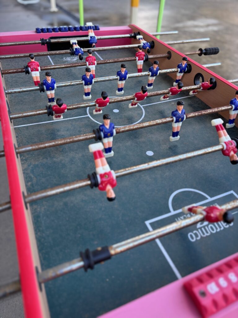 Box Hill Campus foos ball