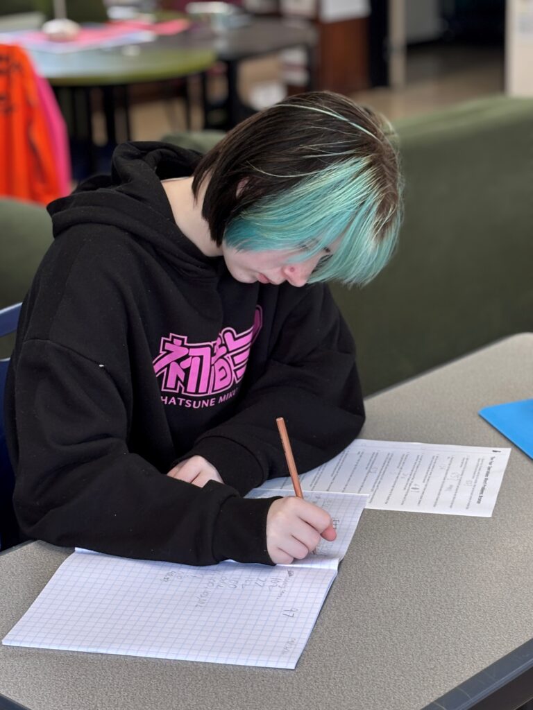 Student Studying Box Hill Campus Berengarra School