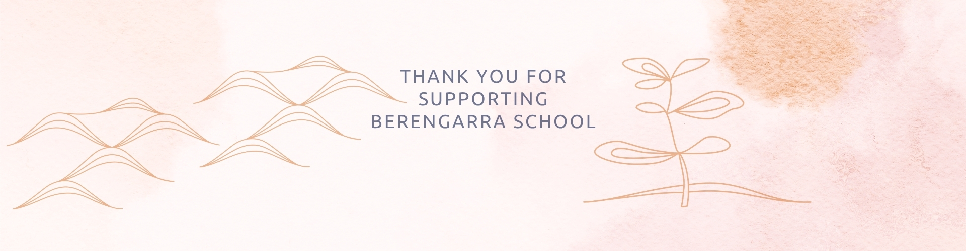 With thanks for supporting Berengarra School donations