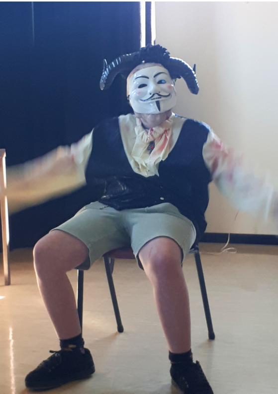 Students taking part in Drama at Berengarra School